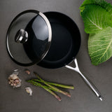 Scanpan CS+ 3-Quart Covered Sauté Pan, Stainless Steel Nonstick, Induction Ready