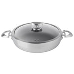 Scanpan CS+ 4-Quart Covered Chef Pan, Stainless Steel Nonstick, Induction Ready