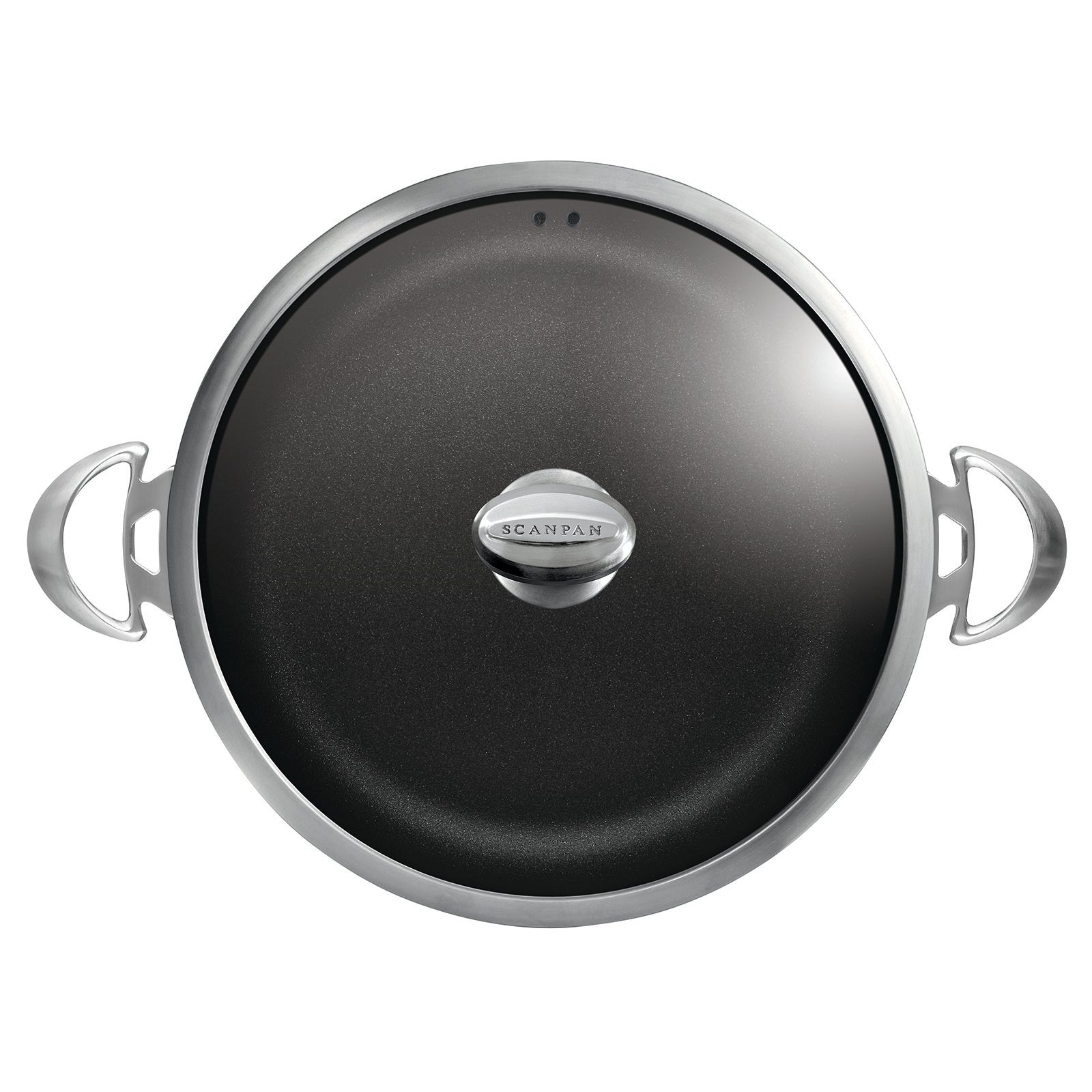Scanpan CS+ 5.5-Quart Covered Chef Pan, Stainless Steel Nonstick, Induction Ready
