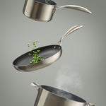 Scanpan CS+ 4-Quart Covered Saucepan, Stainless Steel Nonstick, Induction Ready