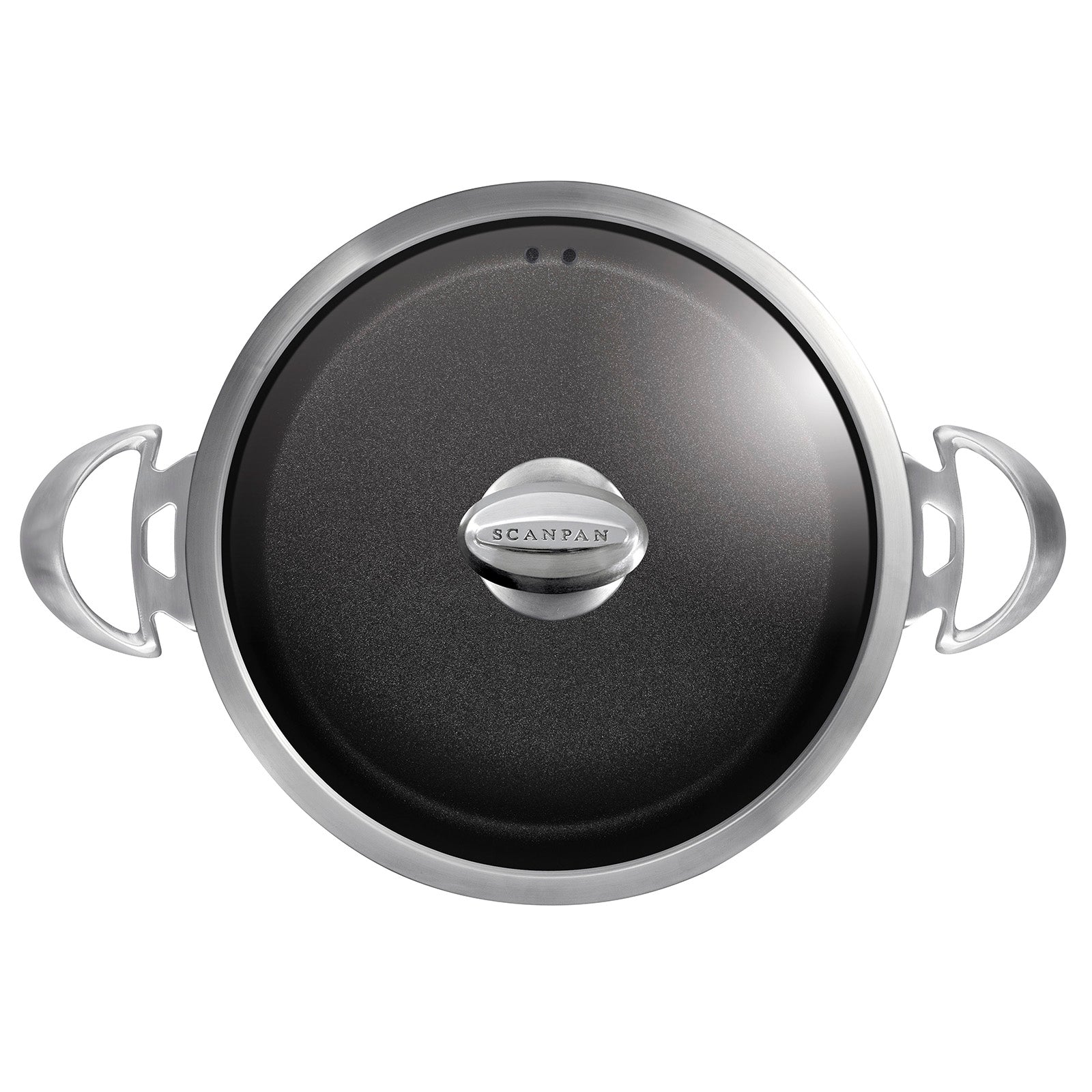 Scanpan CS+ 7.5-Quart Covered Dutch Oven, Stainless Steel Nonstick, Induction Ready