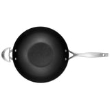 Scanpan CS+ 12.5-Inch Stainless Steel Nonstick Wok, Induction Ready