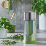 Microplane Stainless Steel Herb Mill 2.0, Green