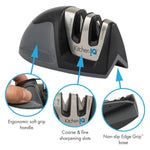 Kitchen IQ Edge Grip 2 Stage Knife Sharpener Kitchen Knife Sharpening 50009