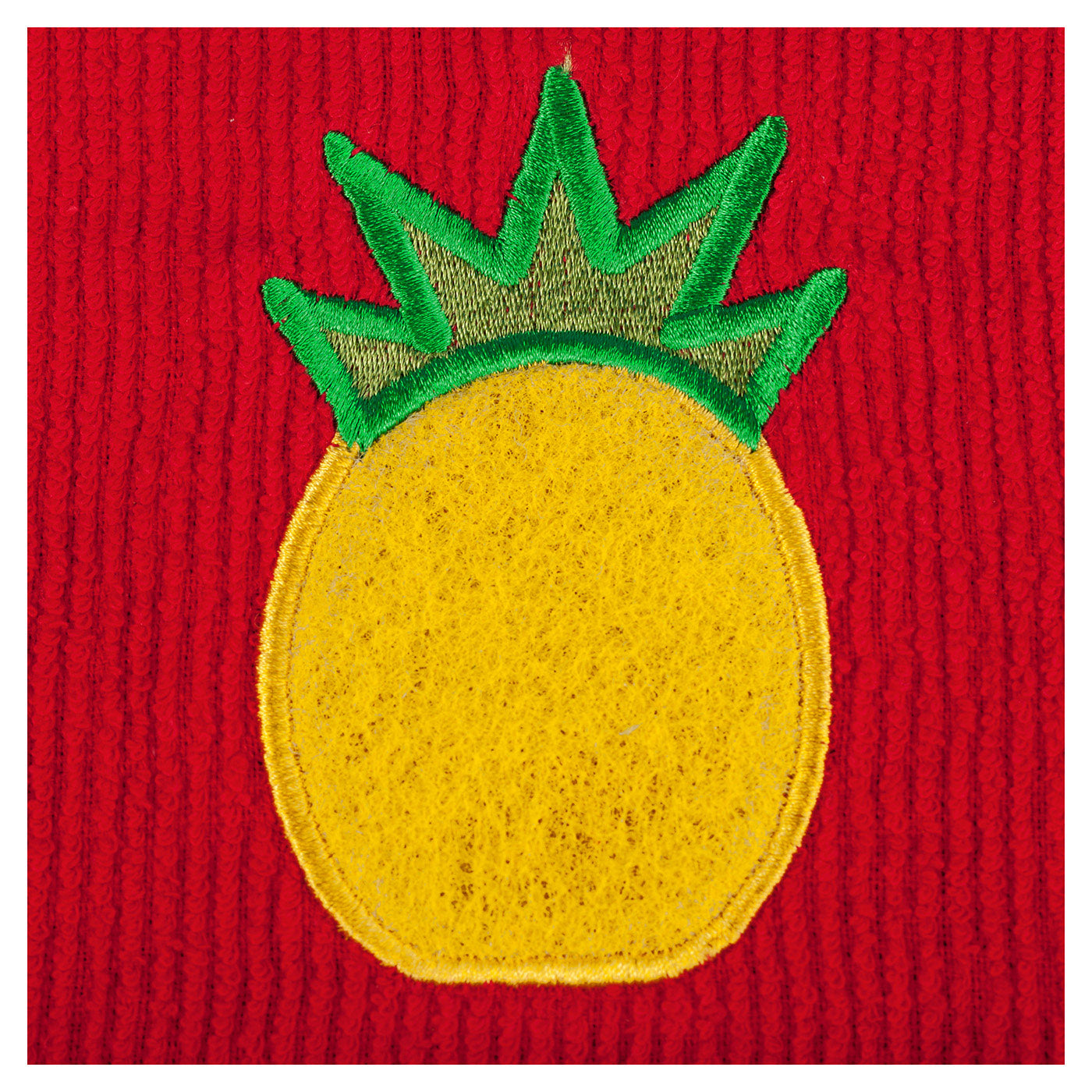 MU Kitchen Scrubsy Dish Cloth and Scrubber, Pineapple