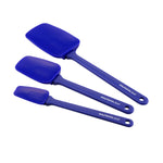 Rachael Ray 3 Piece Spoonula Set Blue Spatula Scraper