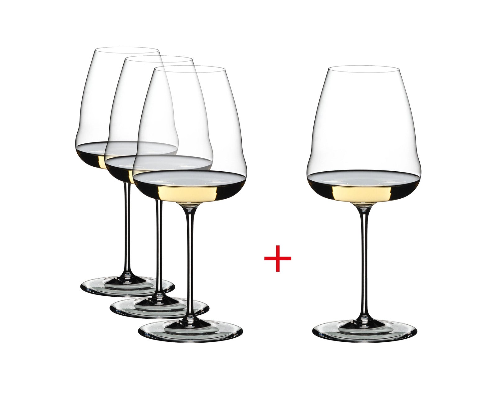 Riedel Winewings Chardonnay Wine Glass, Buy 3 Get 4