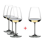 Riedel Winewings Chardonnay Wine Glass, Buy 3 Get 4