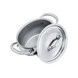 Mauviel M'Minis Oval Cocotte With Lid, 4.7 Inch