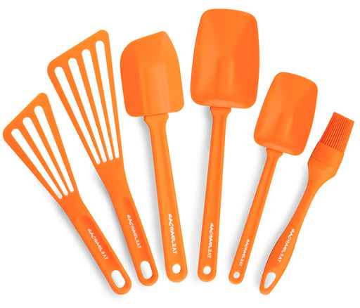 Rachael Ray 6 Piece Utensil Gadget Set Orange Kitchen Tool Set