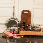 Mauviel M'Cook Stainless Steel 10 Piece Cookware Set