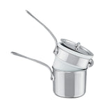 Mauviel M'Cook 0.9 Quart Bain Marie with Lid, 4.7 Inch