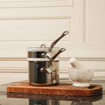 Mauviel M'Cook 1.8 Quart Bain Marie with Lid, 5.5 Inch