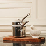Mauviel M'Cook 1.8 Quart Bain Marie with Lid, 5.5 Inch
