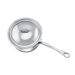 Mauviel M'Cook 0.8 qt. Stainless Steel Saucepan & Lid