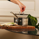Mauviel M'Cook 1.2 qt Stainless Steel Saucepan & Lid