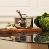 Mauviel M'Cook 1.9 qt Stainless Steel Saucepan & Lid