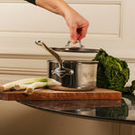 Mauviel M'Cook 1.9 qt Stainless Steel Saucepan & Lid