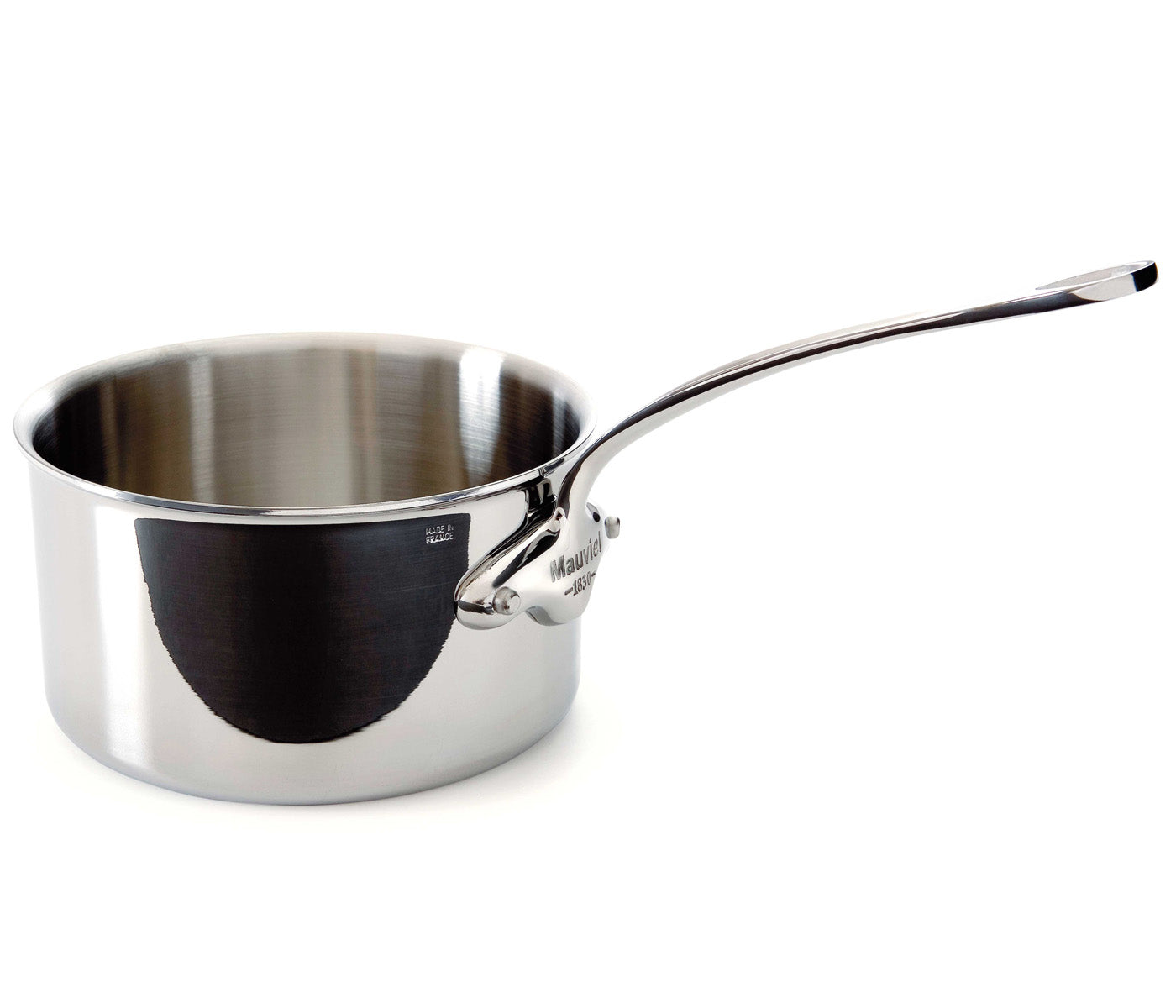 Mauviel M'Cook 2.6 qt Stainless Steel Saucepan