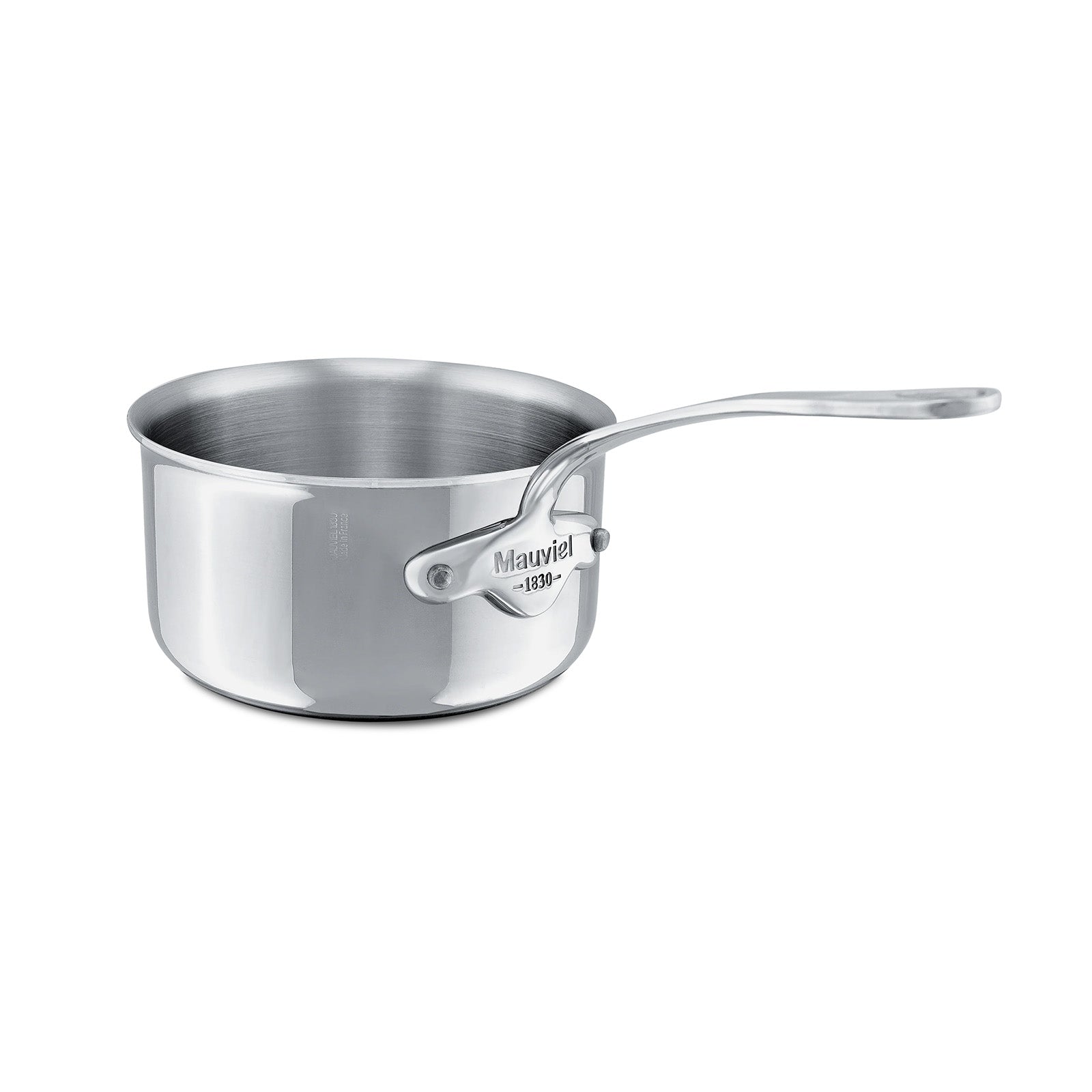 Mauviel M'Cook 3.6 qt Stainless Steel Saucepan & Lid