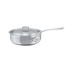 Mauviel M'Cook 3.2 qt. Stainless Steel Saute Pan & Lid