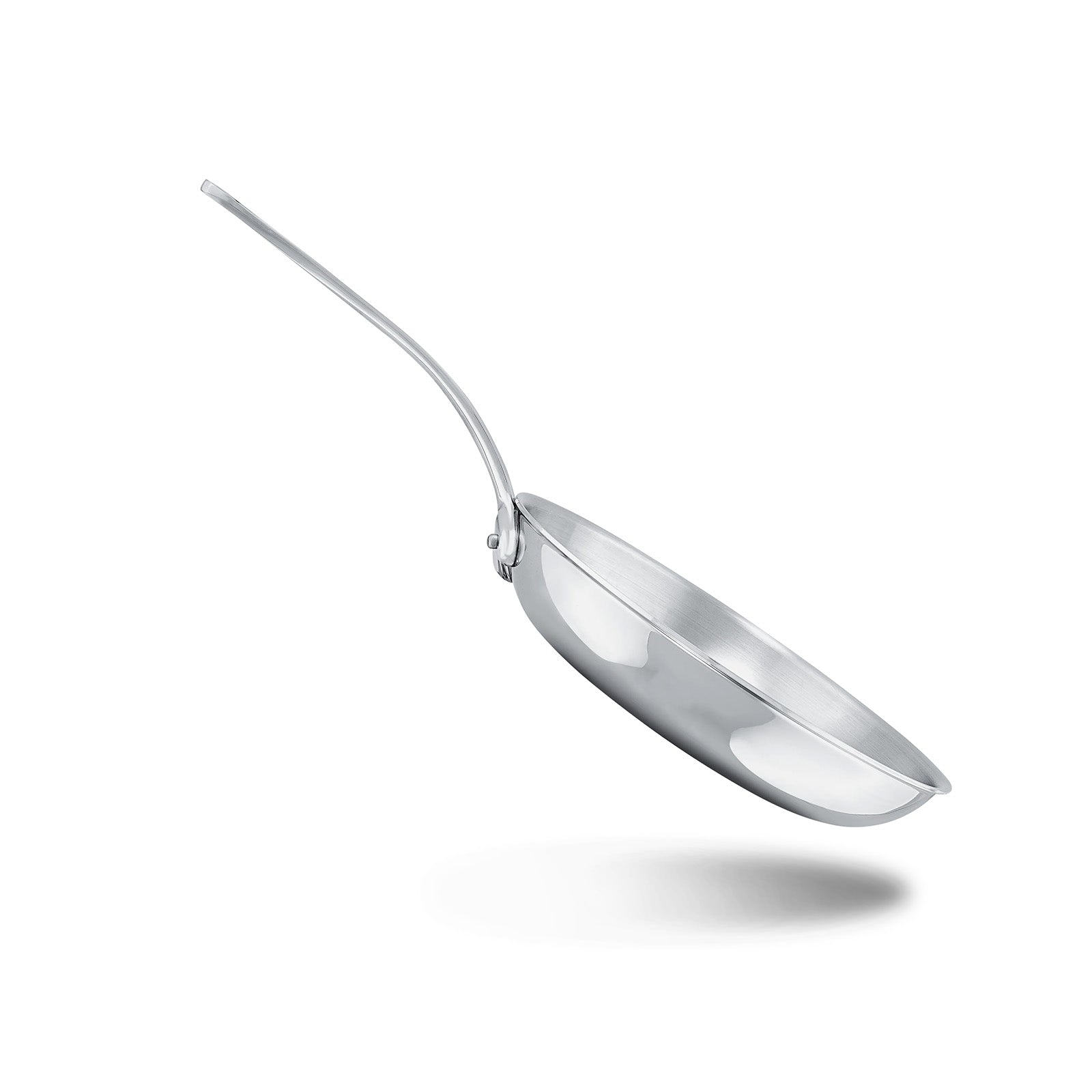 Mauviel M'Cook 11.8 Inch Stainless Steel Round Frying Pan