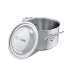Mauviel M'Cook 1.9 qt. Stainless Steel Stewpan & Lid