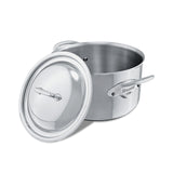 Mauviel M'Cook 1.9 qt. Stainless Steel Stewpan & Lid