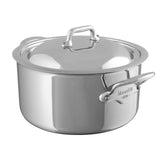 Mauviel M'Cook 1.9 qt. Stainless Steel Stewpan & Lid