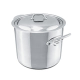 Mauviel M'Cook 9.1 qt. Ferritic Steel Magnetic Stock Pot with Lid