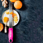 Microplane Premium Classic Zester Grater, Neon Pink