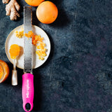 Microplane Premium Classic Zester Grater, Neon Pink