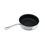 Mauviel M'Cook Stainless Steel Nonstick Saute Pan, 9.4 Inch