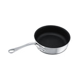 Mauviel M'Cook Stainless Steel Nonstick Saute Pan, 9.4 Inch