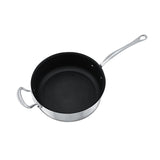 Mauviel M'Cook Stainless Steel Nonstick Saute Pan, 9.4 Inch