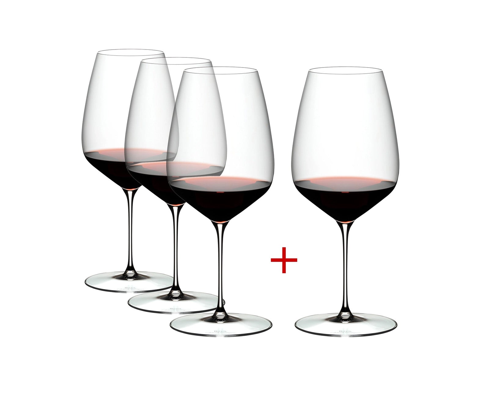 Riedel Veloce Cabernet/Merlot Wine Glass, Buy 3 Get 4