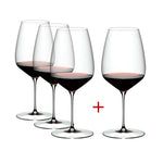 Riedel Veloce Cabernet/Merlot Wine Glass, Buy 3 Get 4