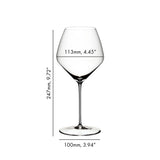Riedel Veloce Old World Pinot Noir Wine Glass, Buy 3 Get 4