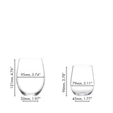 Riedel O Viognier/Chardonnay & Cabernet/Merlot Wint Tumbler Set, Buy 6 Get 8