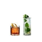 Riedel 8 Piece Bar Glassware Set, 4 Rocks and 4 Highball