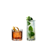 Riedel 8 Piece Bar Glassware Set, 4 Rocks and 4 Highball