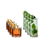 Riedel 8 Piece Bar Glassware Set, 4 Rocks and 4 Highball