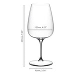 Grape@Riedel Cebernet/Merlot Wine Glass, Buy 3 Get 4, 29.25 Ounce
