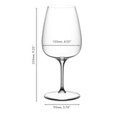 Grape@Riedel Cebernet/Merlot Wine Glass, Buy 3 Get 4, 29.25 Ounce