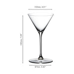Grape@Riedel Martini Cocktail Glass, Buy 3 Get 4, 7 Ounce