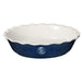 Emile Henry Made in France HR Modern Classics 9 Inch Pie Dish, Twilight Blue