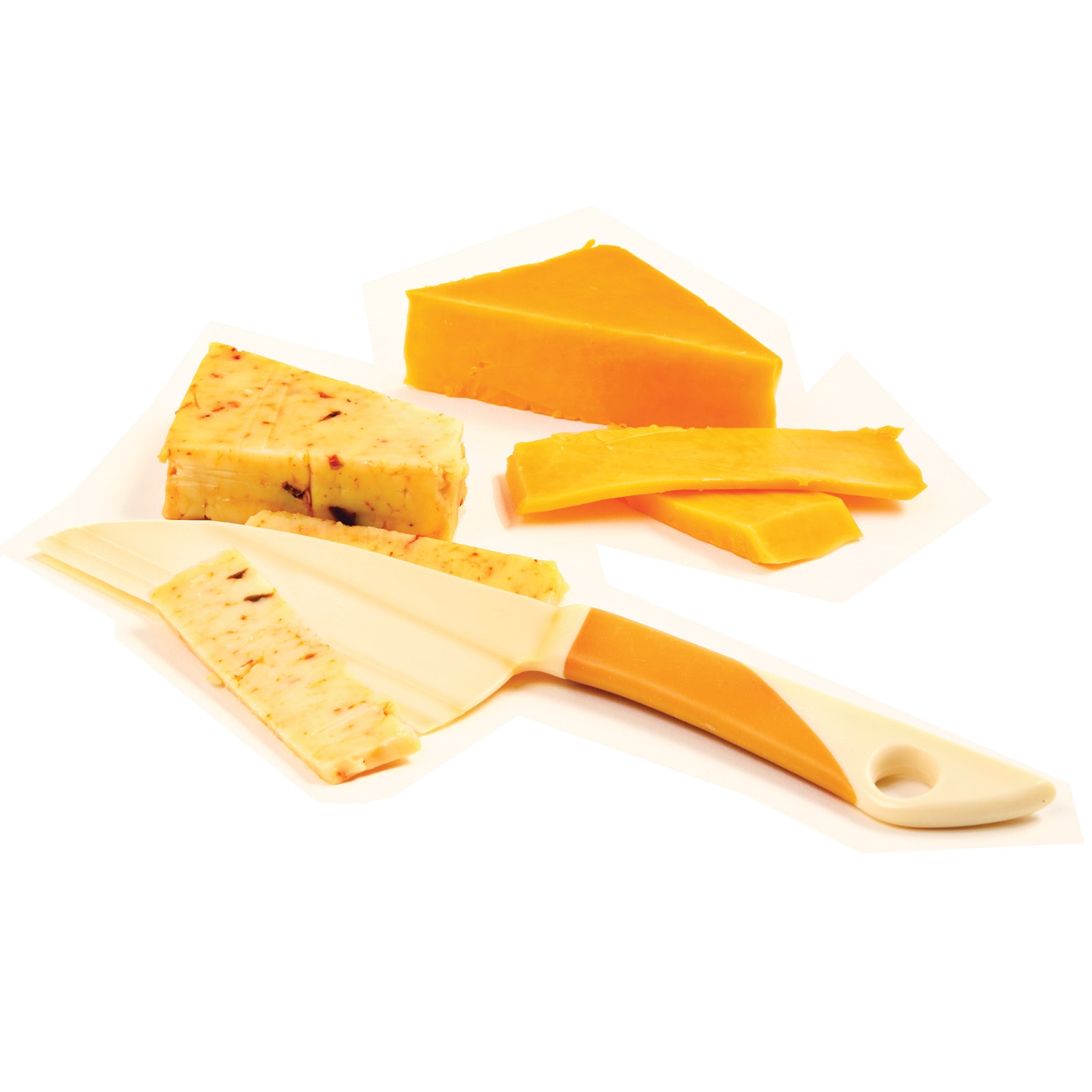 Norpro Cheese Knife, Works with Cheese, Cakes, Eggs, Desserts, Fois Gras, and more