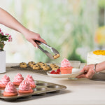 Cuisipro 12 Inch Stainless Steel Locking Tongs