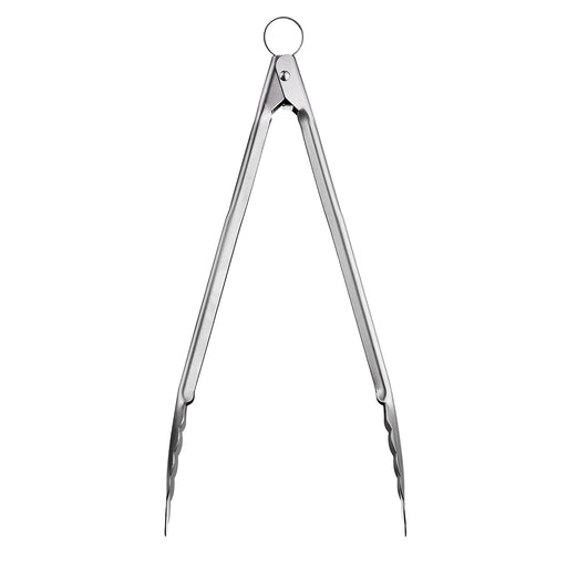 Cuisipro 16 Inch Stainless Steel Locking Tongs, Silver