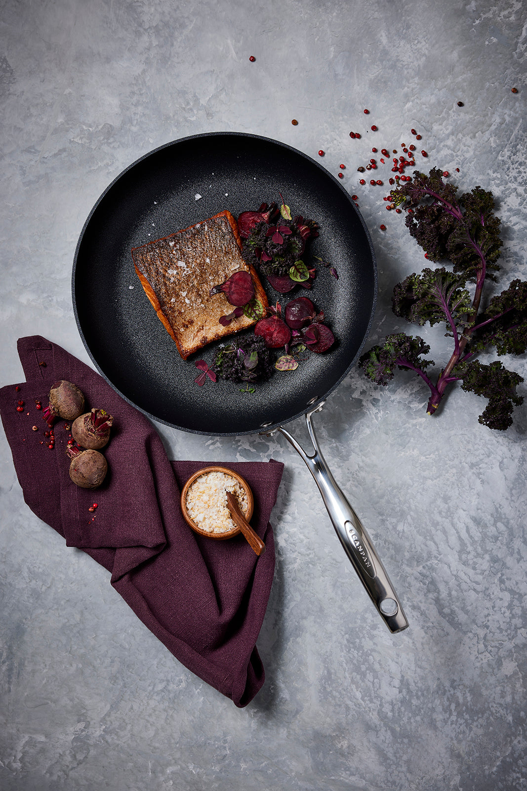 Scanpan Haptiq Stainless Steel Nonstick 8-Inch & 10.25-Inch Fry Pan Set